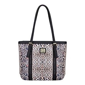 Anne Klein Perfect Tote Small Shopper, Pink/Black